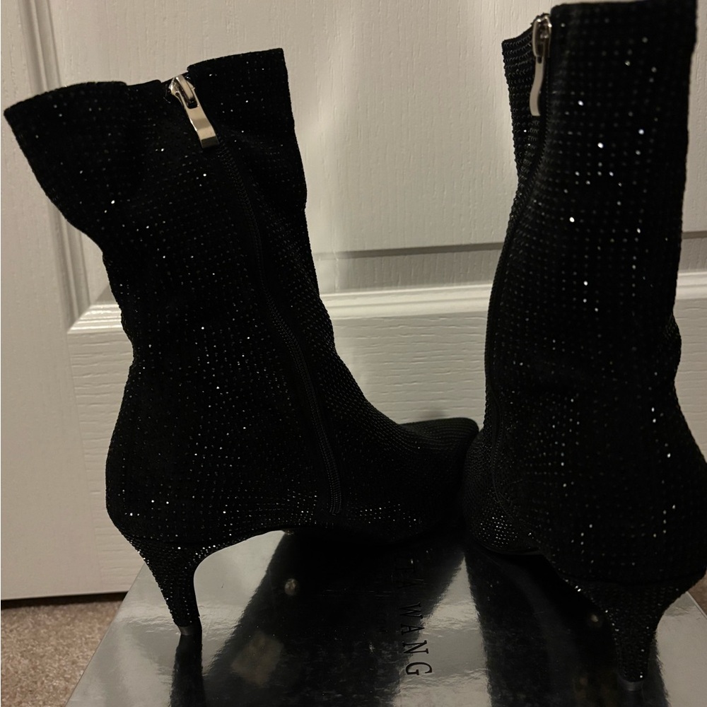 Azalea Wang Black Nerola Pointed Toe Bootie - Picture 5 of 6